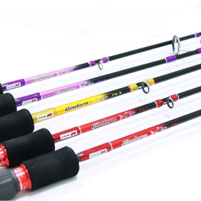 Murah Relix Nusantara Joran Gindara Type R Spinning & Overhead Pe 1.0 Pe 2.0 Pe 3.0 Joran Slow Jiggi