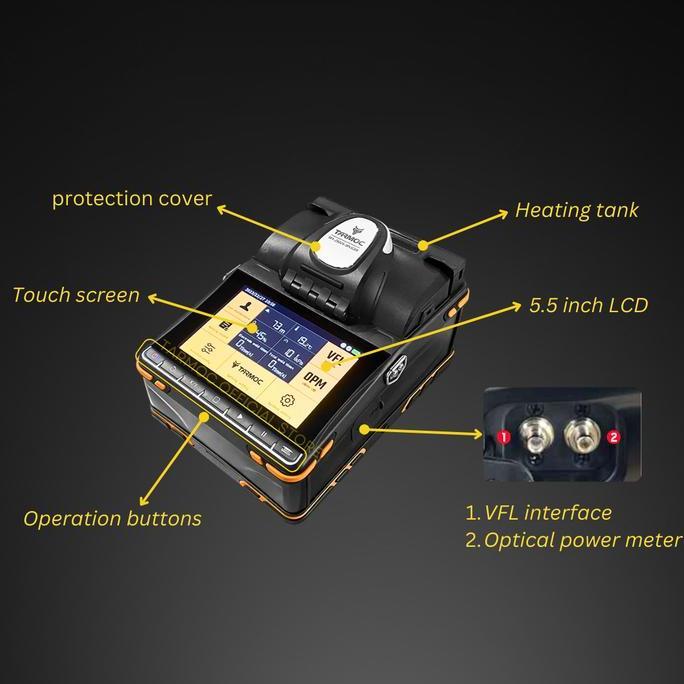 Murah Tarmoc Tft-2822X-Splicer | Fiber Optic Splicer 6 Motor