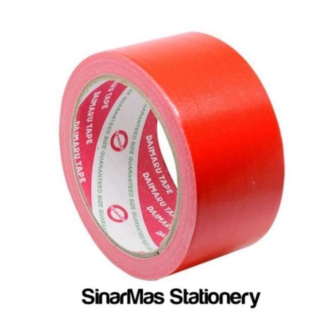 Lakban Hitam 2 inch Daimaru - Lakban Warna 2 inch Daimaru