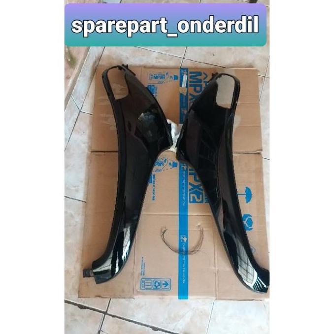 sayap body samping hitam honda scoopy fi 2014-2016