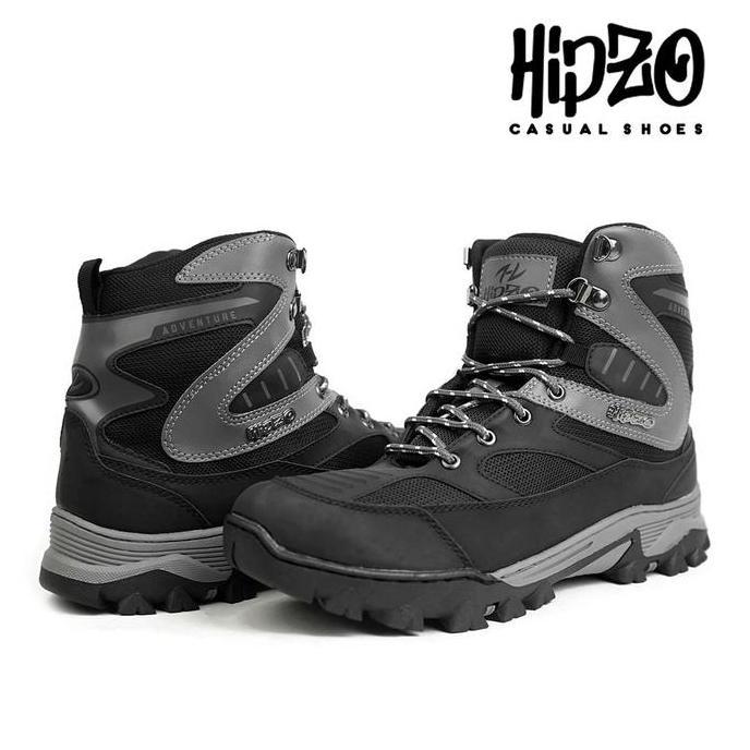 HIPZO Sepatu Hiking M072 Boots Untuk Pria Size Jumbo Mendaki Outdoor