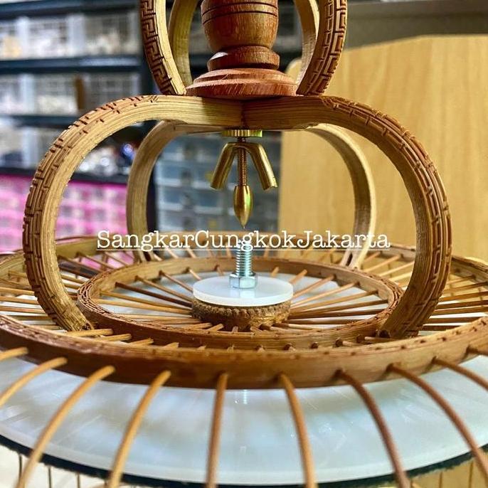 Plafon Sangkar Cungkok Bulat Diameter 16cm