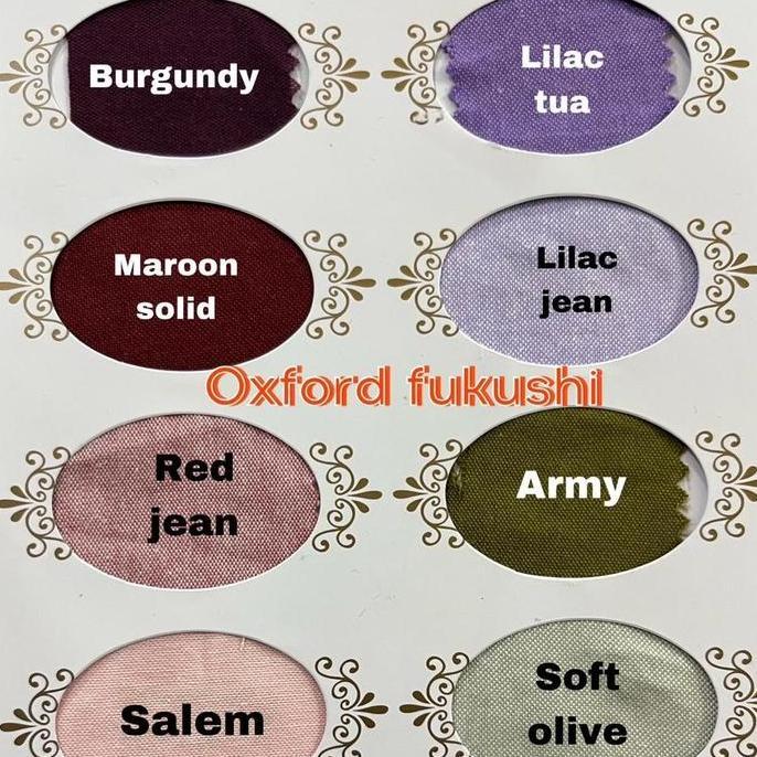 Bahan Kain Katun cotton Oxford / Cembrai Grosir 1 Roll 50 yard lebar 1.45 meter