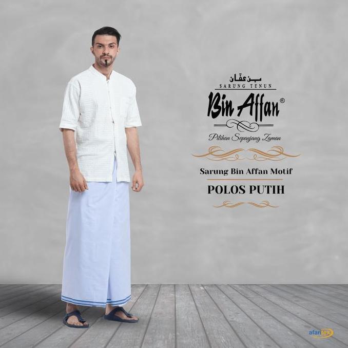 Sarung Dewasa Hitam Polos Sarung Bin Affan Polos Hitam Sarung Bin Affan Polos Putih Muslim Putri Kat