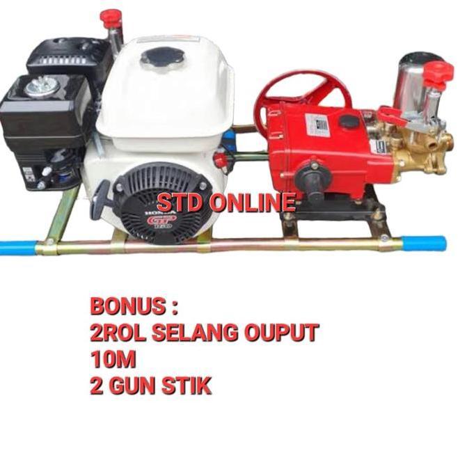 Paket Mesin steam Gp160 honda + Sc 22 sumura komplit