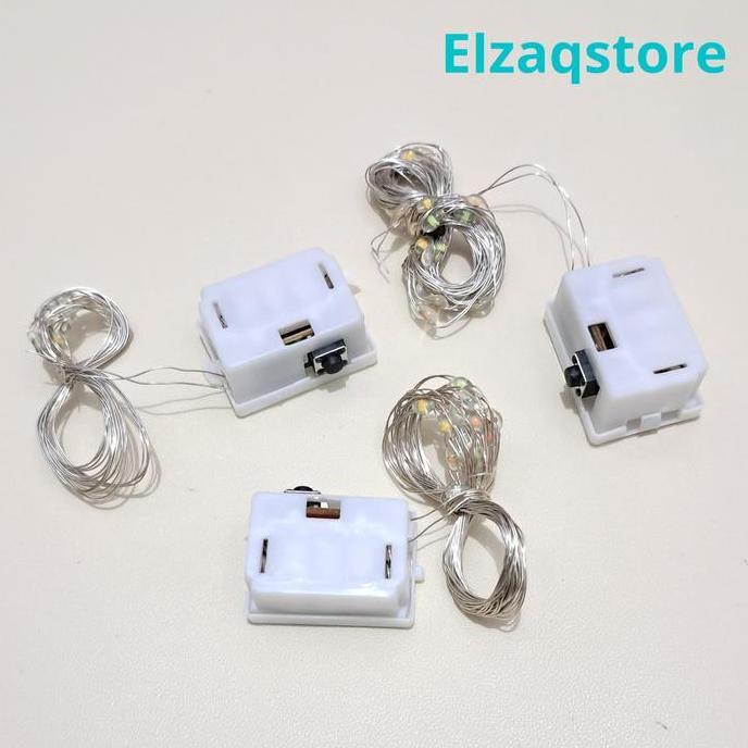 Lampu Layangan Baterai LED Kawat Kelap Kelip lampu led bentuk lidi