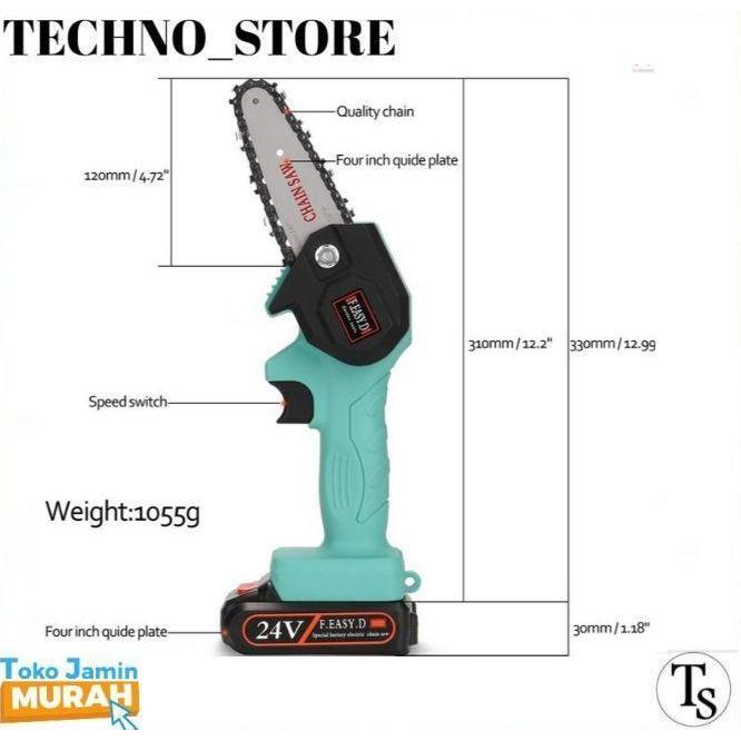 Alat Gergaji Tangan Charger Gergaji Tangan Listrik Mini Portabel
