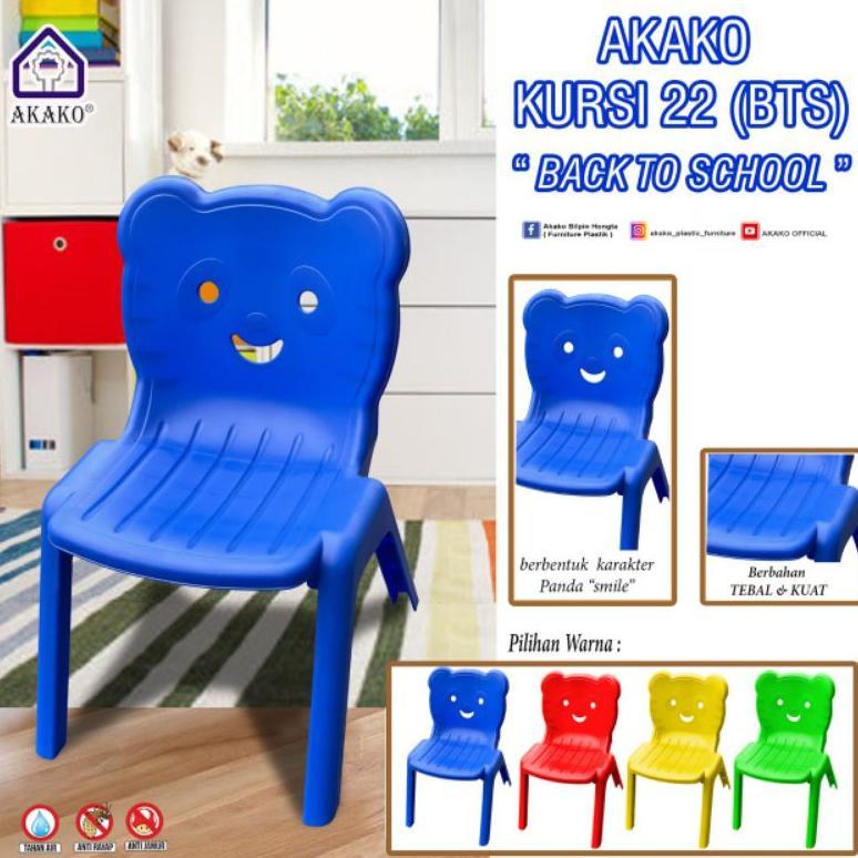 Tahan Lama Akako - Kursi Akako Anak Plastik Jumbo Akako Bts-Smile