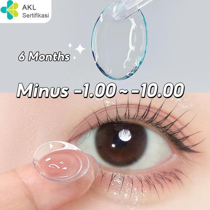 Occhio- Softlens Eos Cecile Clear (-050 S/D -10.00)