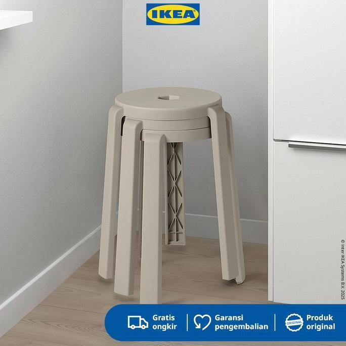IKEA IBBARBO Bangku Minimalis Krem  Furniture