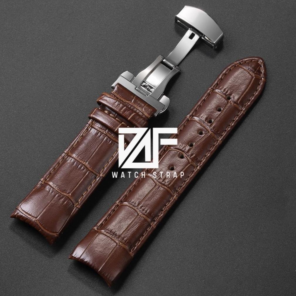 DAF HARGA GROSIR HANDMADE Strap tali jam tangan kulit model model tissot curved bisa untuk semua jam