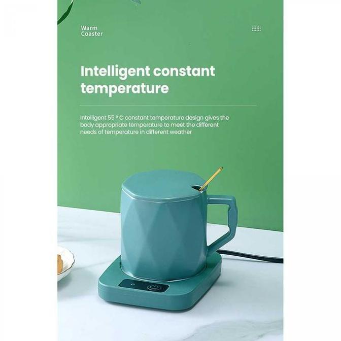 Taberu- Purrini Tatakan Pemanas Gelas Coffee Cup Warmer Heating Pad Coaster -Kp170
