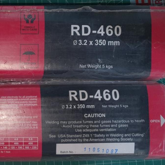 TERBARU - Kawat Las RD460 3,2mm