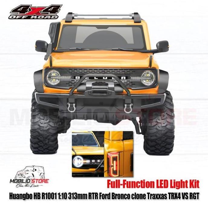 Huangbo HB R1001/2/3 RTR Ford Bronco RC 1/10 313 Crawler Adventure   Remote Control