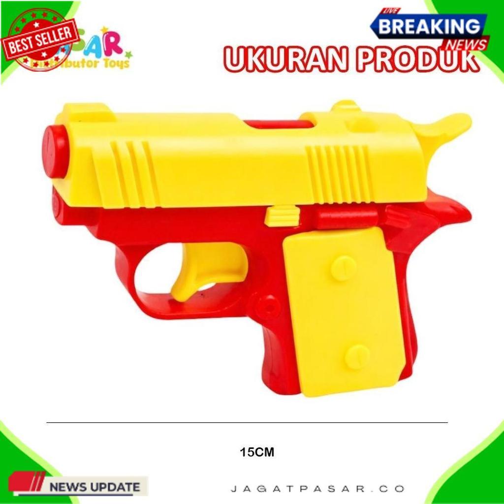 Promo Mainan Anak 88208-B/M1911 Gravity 3D Radish Gun Mainan Tembakan Mini Anak Edukatif Tekan Warna