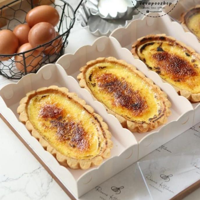 Dus Mika Putih isi 5pcs Dus Kue Bening Transparan Box Kue Brownies