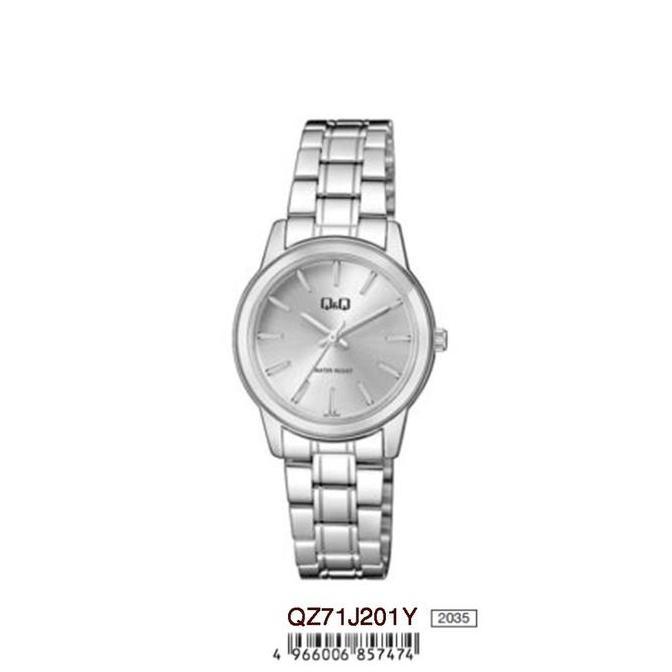 Jam Tangan Wanita Q&Q QnQ QQ Analog Rantai Gold QZ71 Original