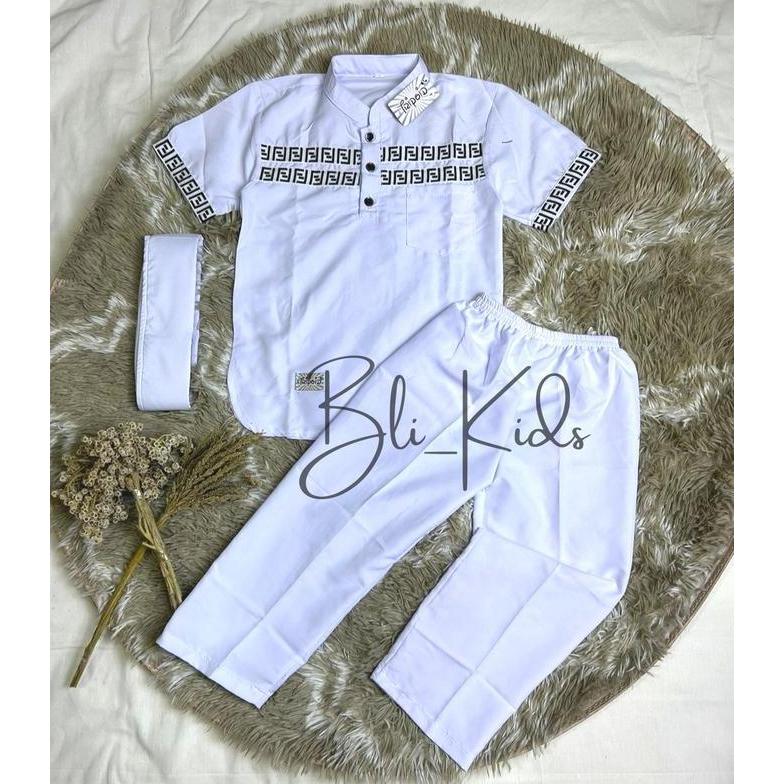 Otokonoko- Baju Koko Anak Laki-Laki Bahan Katun Usia 1-12 Thn Baju Muslim Anak
