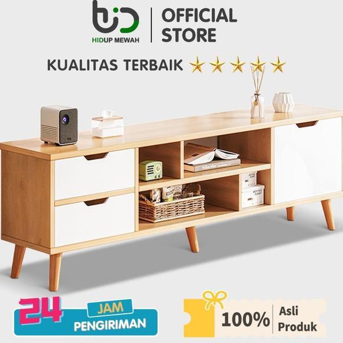 Hidup Mewah Meja TV kayu TV Rak Tv Minimalis Bufet Tv Minimalis Kayu Modern Tv Rak