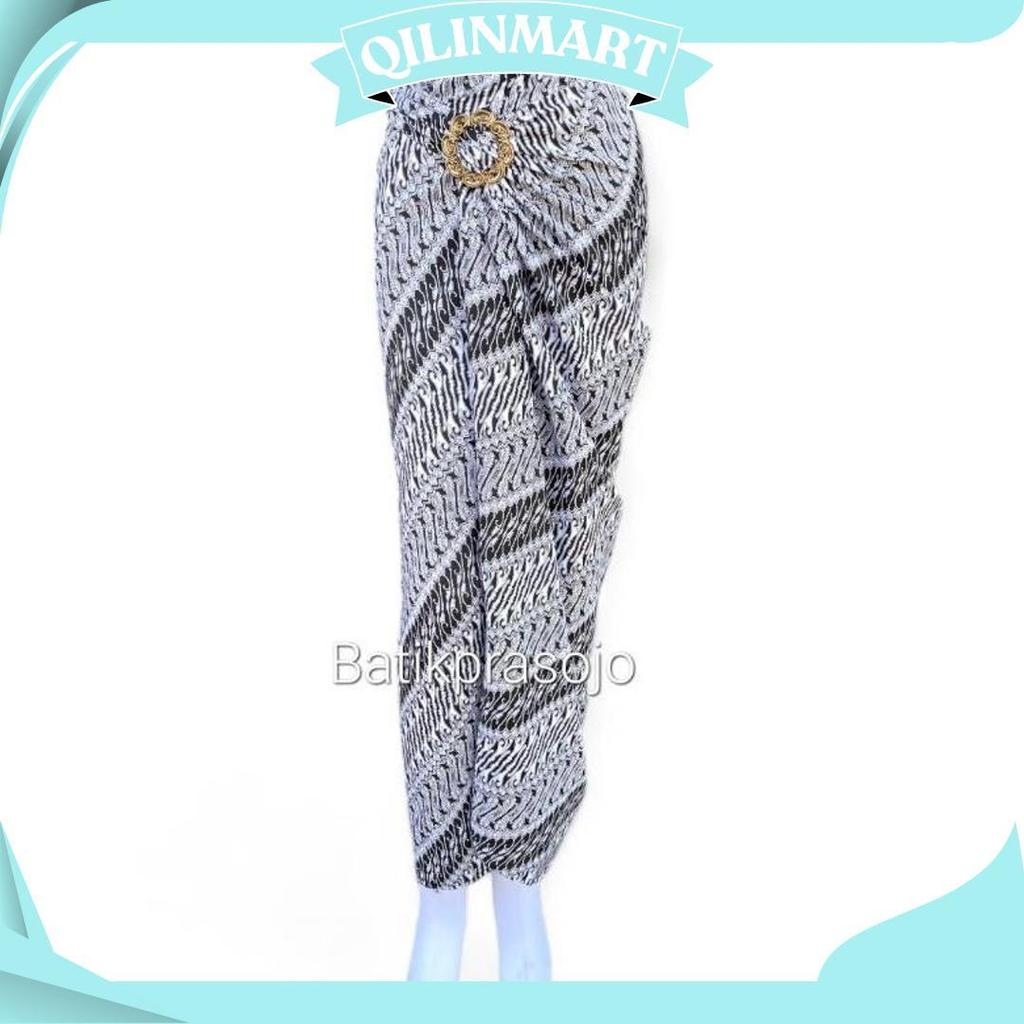 Rok Lilit Batik  bawahan kebaya modern /Rok lilit batik modern free Ring Gesper BP Teratas