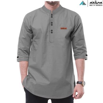 FAST DELIVERY AZLINA Koko kurta pakistan Azlina premium Baju Atasan Muslim Pria