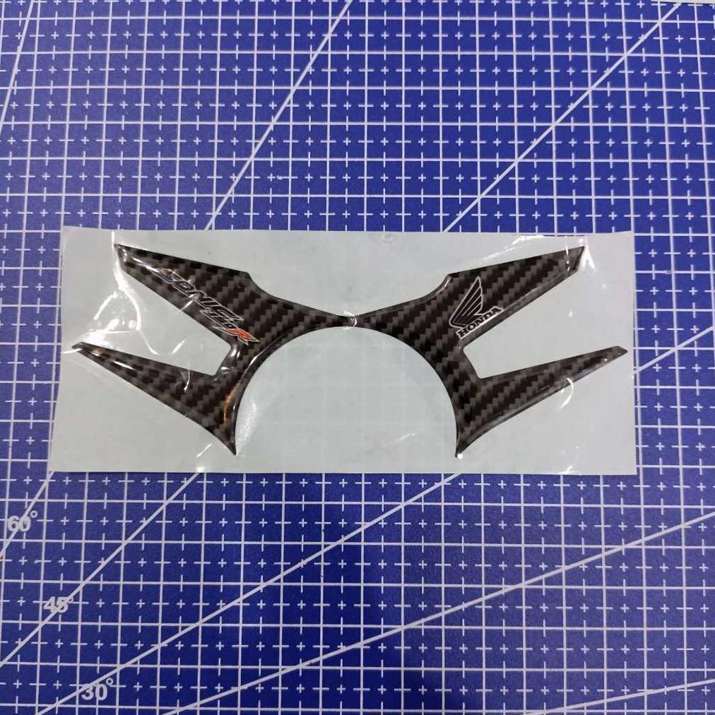 DISKON sticker timbul honda sonic segitiga stang spido kunci variasi honda sonic spido meter sonic *