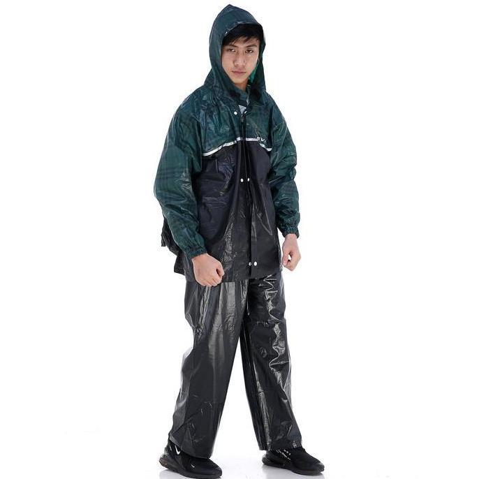 NEW JAS HUJAN SETELAN DEWASA RUSH BACKPACK PLEVIA 8110 ORI