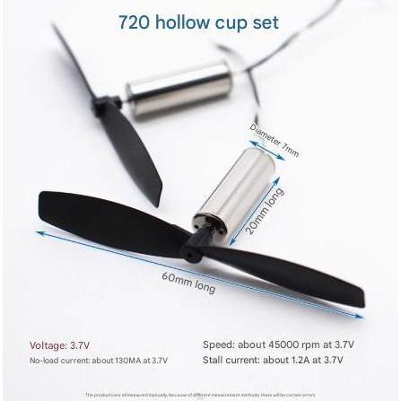 Paket  Dinamo Motor Hollow Cup Propeller Four-Axis Aircraft (8300)
