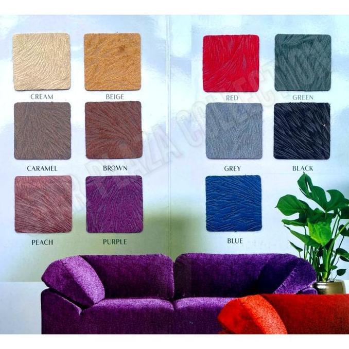 Kain Bludru Beludru Velvet Kilap Tebal - New Bella (Sofa, Jok, Kursi)