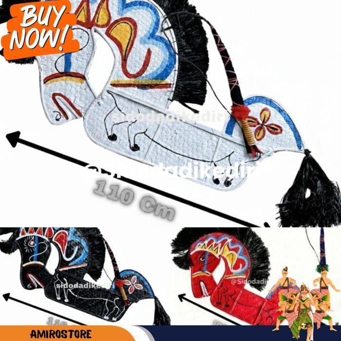 Kuda Lumping Remaja 110 Cm Jaranan Smp Kuda Bambu Kepang Tari Dewasa