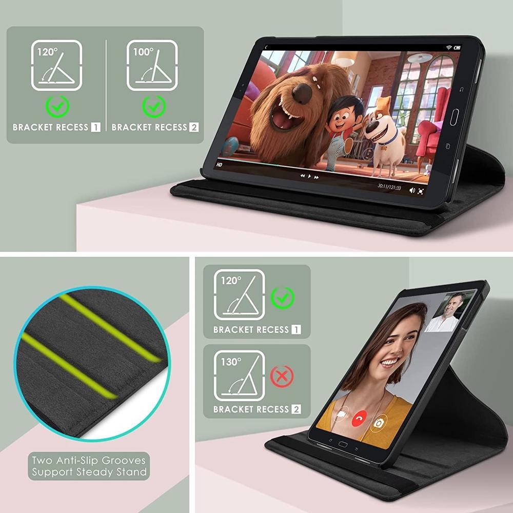 Case Samsung Tab S7 Fe | Galaxy Tab S7Fe | Tab S7 | Casing Flip Cover Casing Rotary Standing