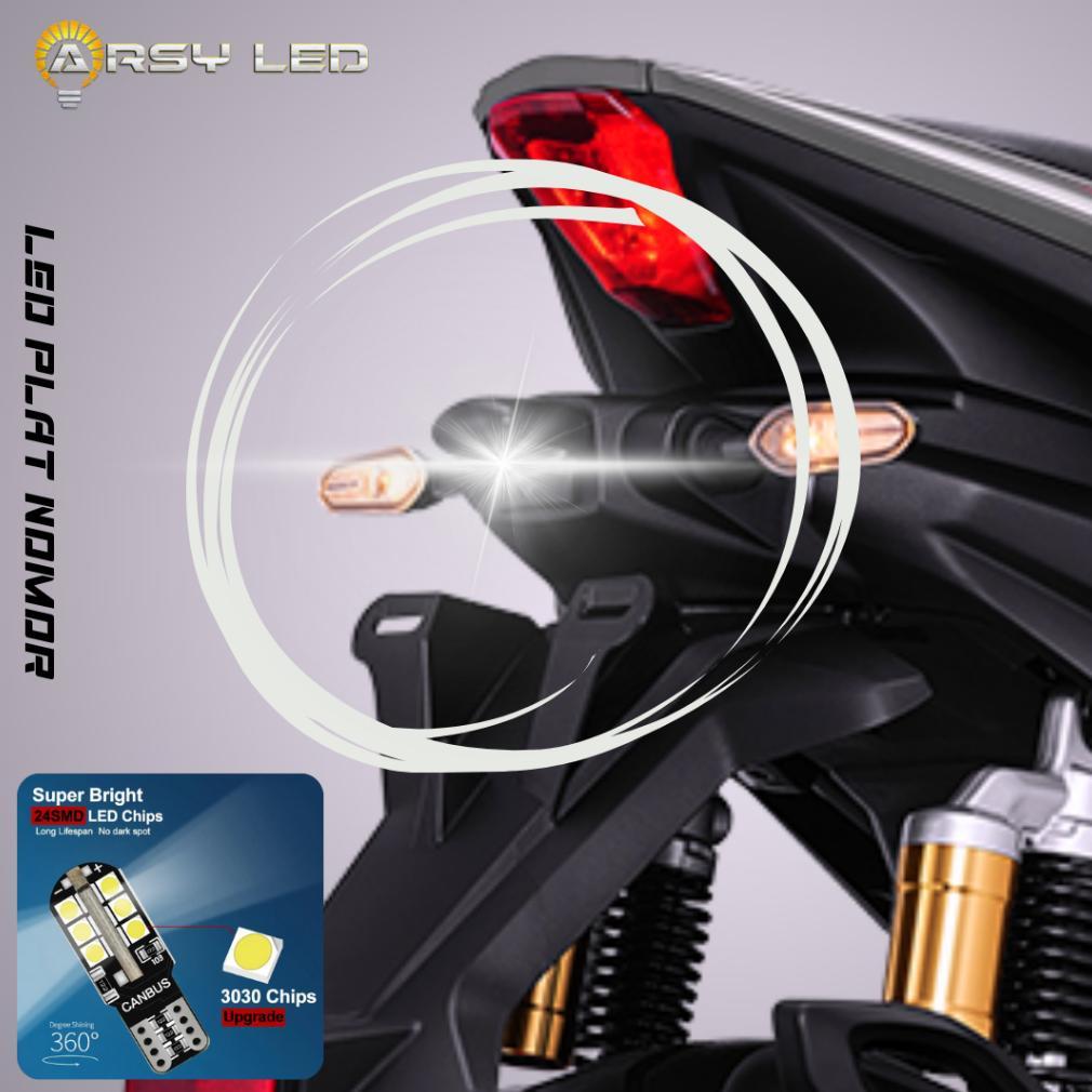 RAVELLA ARSY LED LAMPU PLAT NOMOR MOTOR BEAT VARIO NMAX AEROX MATIC TERLARIS