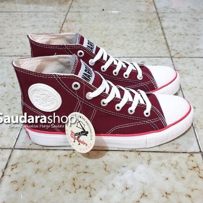 Sepatu Warrior Classic / Sepatu Sekolah Warrior / Sepatu Warrior Marun