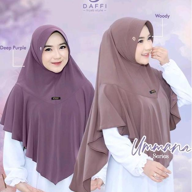 Ummana Daffi Hijab jumbo Syar'i