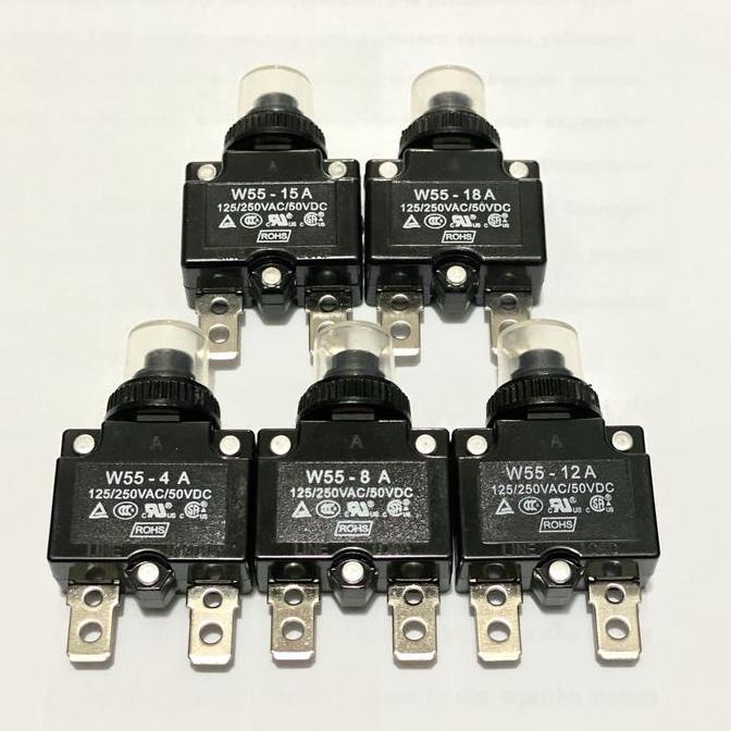Overload Pompa Satelit Thermal Circuit Breaker WOKEMA 18 Ampere W55
