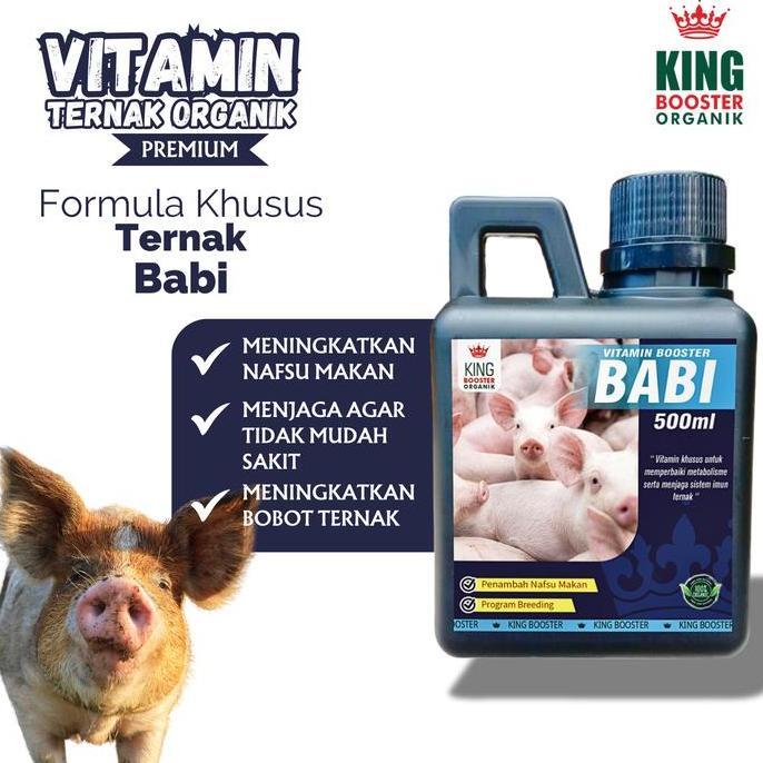 Vitamin Babi Cepat Besar / Vitamin Babi Biar Cepat Besar / Vitamin Babi Cepat Gemuk / Obat Vitamin P