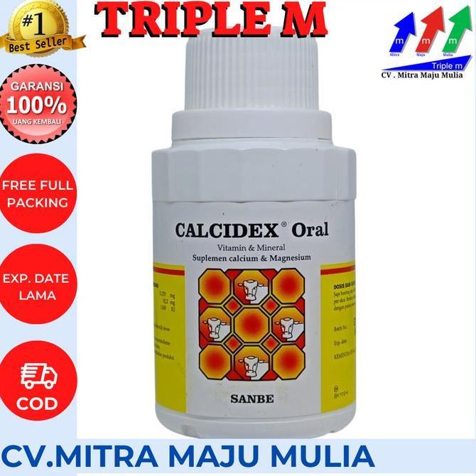 Calcidex Oral 100 ml - OBAT HEWAN TERNAK