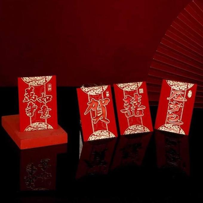 Ready ANGPAO IMLEK KECIL ISI 6PCS ANGPAO WEDDING ANGPAO PERNIKAHAN