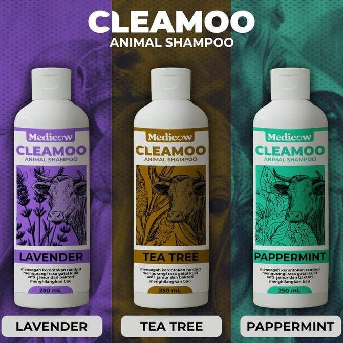 Cleamoo shampoo sapi kambing hewan ternak 250ml | pembersih sapi | pembersih kambing | sabun sapi | 