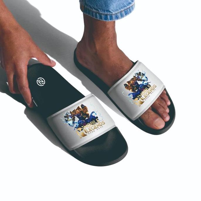 Sandal Selop Pria Mobile Legend Karakter Wayang Gatot Kaca - Karet Fleksibel & Ringan Sendal Shoes