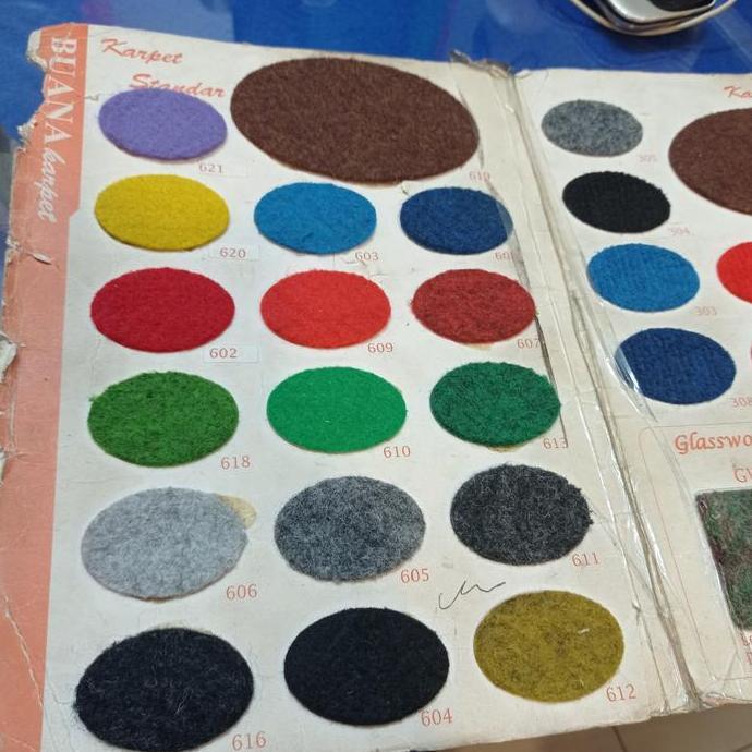 TERBARU - karpet bludru buana tebal 3mm meteran