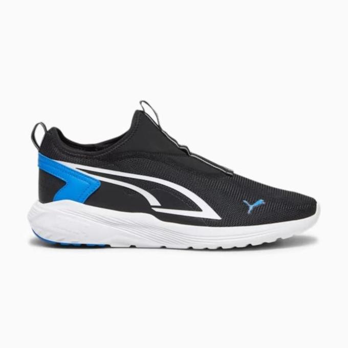 Sepatu Casual Pria Puma All Day Active Slip-On Black White - 386478-09