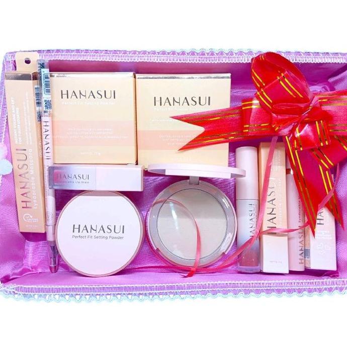 Ready Paket Hanasui Seserahan Lengkap Make Up Paket Hampers Paket Kado Untuk Pernikahan Hemat/Pakai 