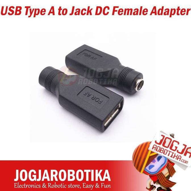 LEXSA1 Female USB Type A to Jack DC Female Adapter