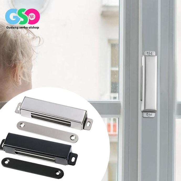 PARANE Magnetic Door Closer 4 Inci Magnet Pintu Lemari Magnet Pintu Kamar Mandi Door Closer Magnet