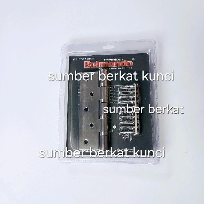 Engsel pintu 5 inch stainless , Engsel pintu 5inch belmondo , Engsel stainless 5inch belmondo