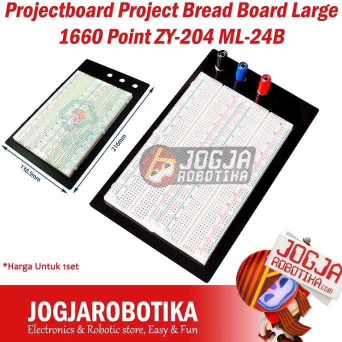CORELA Projectboard Project Bread Board Large Besar 1660 Point ZY-204 ML-24B