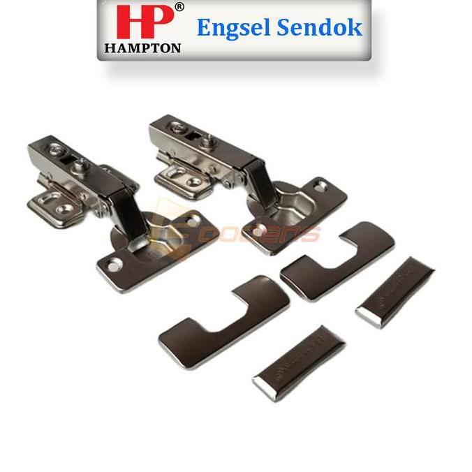Hampton Engsel Sendok Slow Motion Engsel Pintu Lemari Soft Close