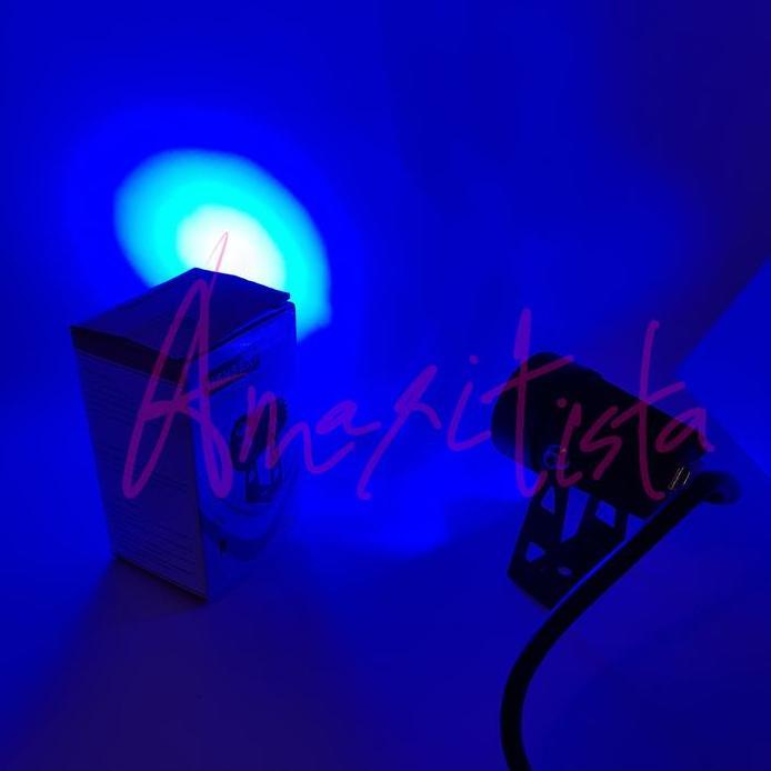 Lampu Sorot Taman LED Tancap 3W BIRU BLUE Waterproof OUTDOOR SPOTLIGHT
