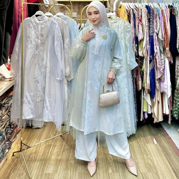 NONA KINAN SET CELANA PREMIUM OUTFIT KONDANGAN GIES BUTIK